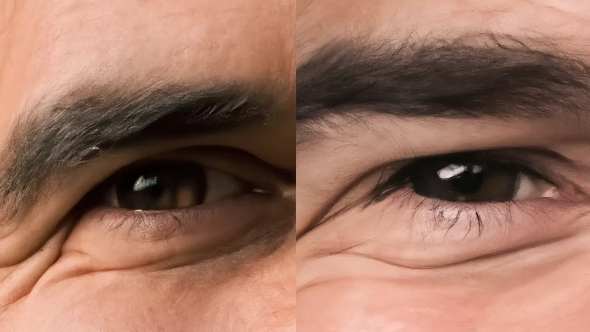 GRAY REVERSE ON EYE BROW